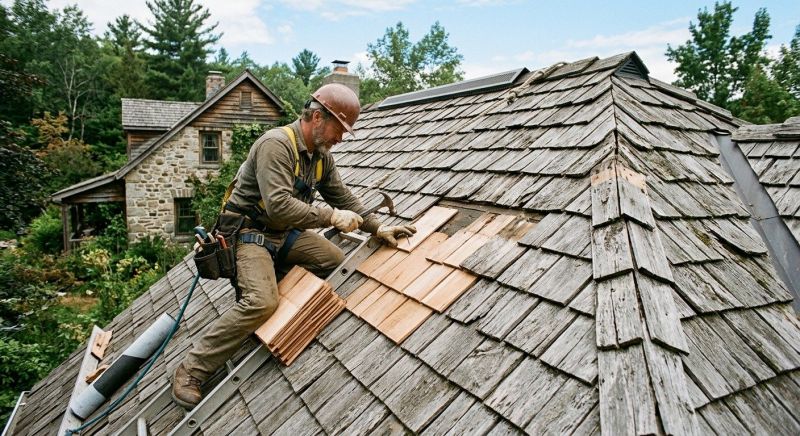 Wood Shingles Repair in Owings, MD
