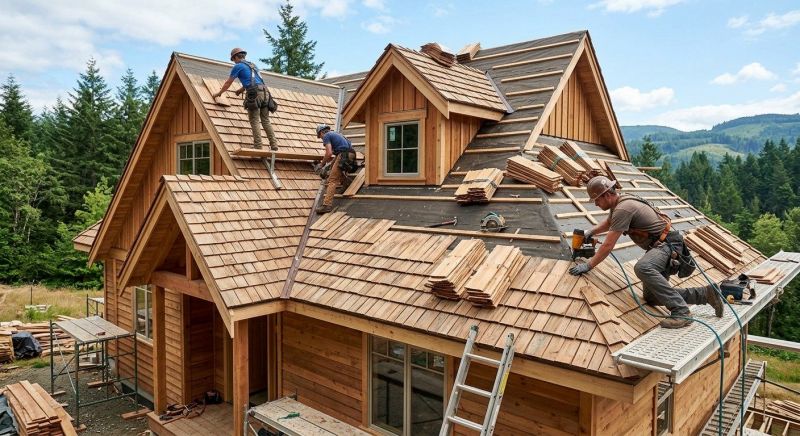 Wooden Roof Installation in Charles County, MD