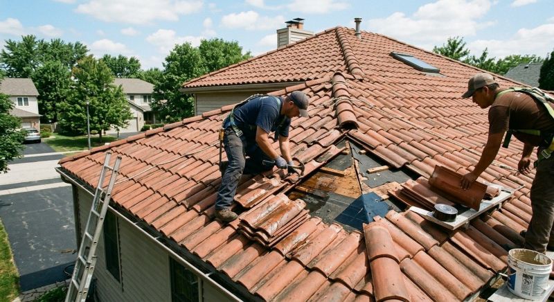 Clay Roof Leak Repair